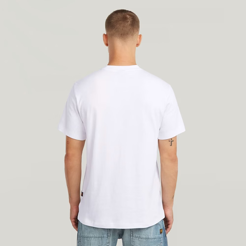 T-shirt 90s Logo - Blanc - Hommes - G-Star RAW - Modalova