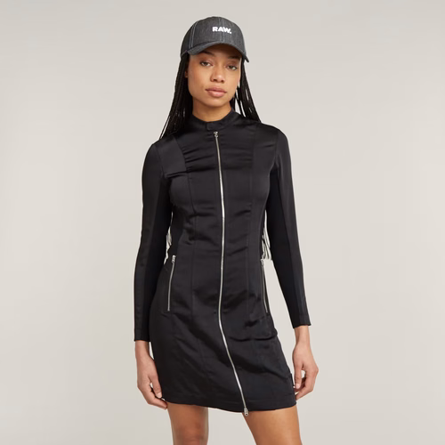 Robe Moto Fitted - Noir - Femmes - G-Star RAW - Modalova