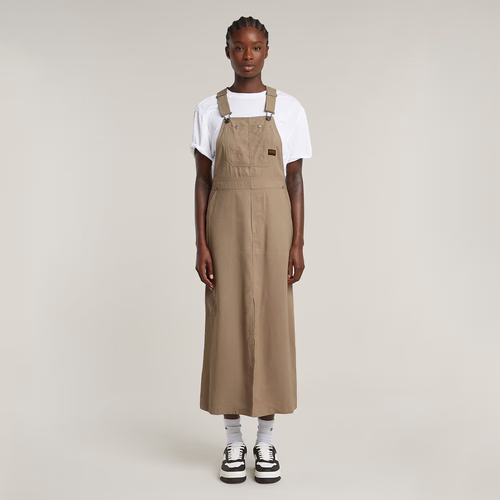Robe Dungaree - Beige - Femmes - G-Star RAW - Modalova