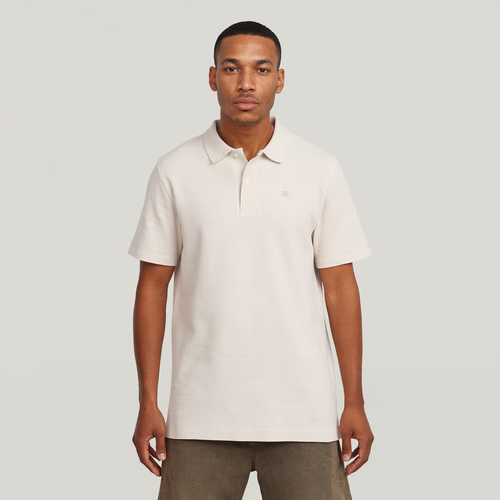 Polo Structured - Blanc - Hommes - G-Star RAW - Modalova
