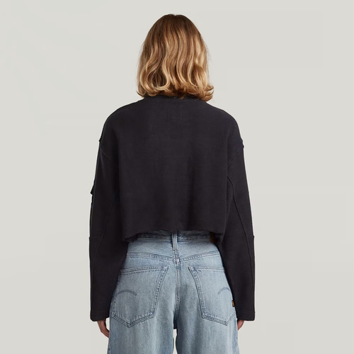 Sweat Multi Pocket Mix Loose Cropped - s - G-Star RAW - Modalova