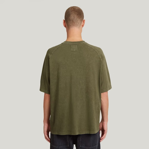 T-Shirt Washed Boxy - Vert - Hommes - G-Star RAW - Modalova