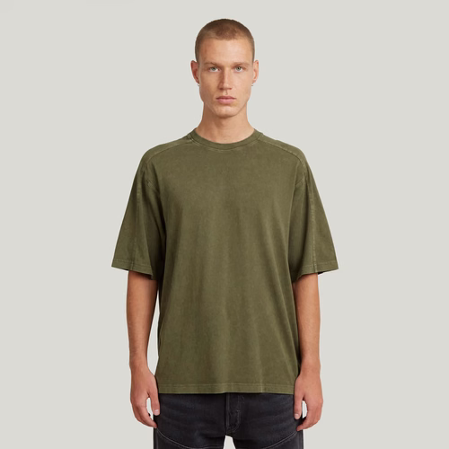 T-Shirt Washed Boxy - Vert - Hommes - G-Star RAW - Modalova