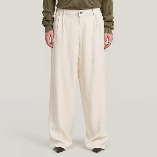 Chino Pleated - Beige - Femmes - G-Star RAW - Modalova