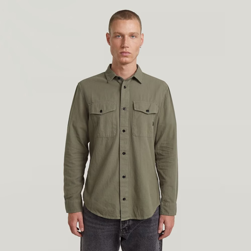 Chemise Marine Slim - Vert - Hommes - G-Star RAW - Modalova