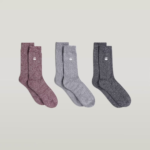Lot de 3 paires de chaussettes Rib - s - G-Star RAW - Modalova