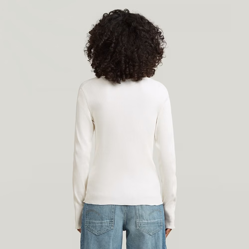 T-shirt Slim Henley Long Sleeve - s - G-Star RAW - Modalova