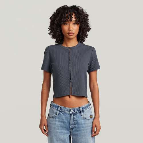 T-shirt Hook & Eye Slim Rib - s - G-Star RAW - Modalova