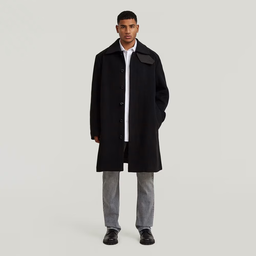 Manteau Wool Car - Noir - Hommes - G-Star RAW - Modalova