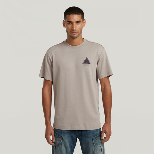 T-shirt Small Logo - Beige - Hommes - G-Star RAW - Modalova