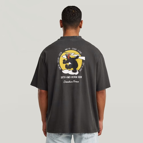 T-Shirt Back Graphic Loose - s - G-Star RAW - Modalova
