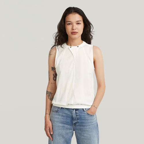 Top sans manches - Blanc - Femmes - G-Star RAW - Modalova