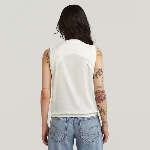Top sans manches - Blanc - Femmes - G-Star RAW - Modalova