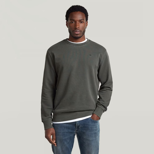 Sweat Logo - Gris - Hommes - G-Star RAW - Modalova