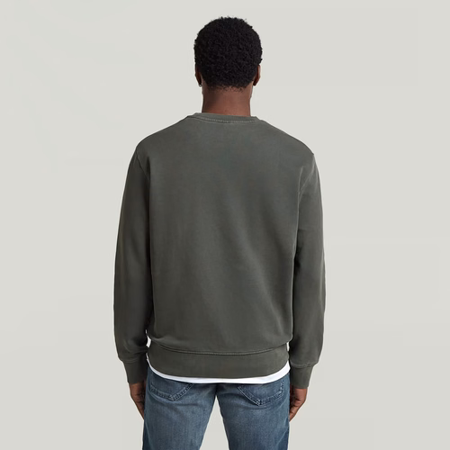 Sweat Logo - Gris - Hommes - G-Star RAW - Modalova