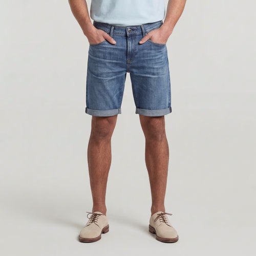 Short Mosa - Bleu moyen - Hommes - G-Star RAW - Modalova