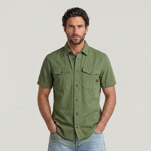 Chemise Marine Slim - Vert - Hommes - G-Star RAW - Modalova