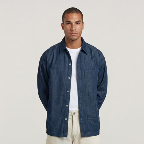 Chemise Long Pocket Boxy Fit - s - G-Star RAW - Modalova