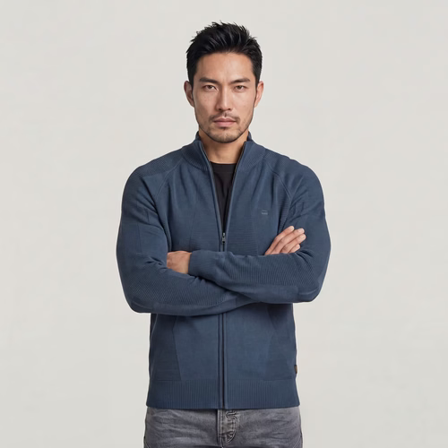 D Biker Full Zip Knit - s - G-Star RAW - Modalova