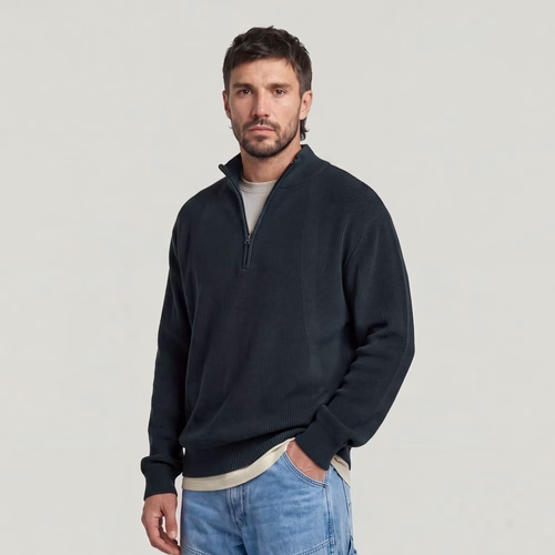 Structure Half Zip Knit - s - G-Star RAW - Modalova