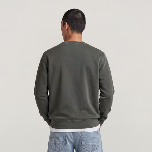 Sweat Logo - Gris - Hommes - G-Star RAW - Modalova