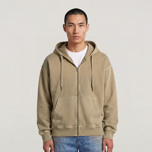 Sweat Washed Hoodie Zip - s - G-Star RAW - Modalova