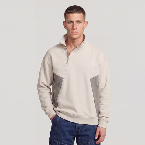 Sweat Fabric Mix Zip - s - G-Star RAW - Modalova