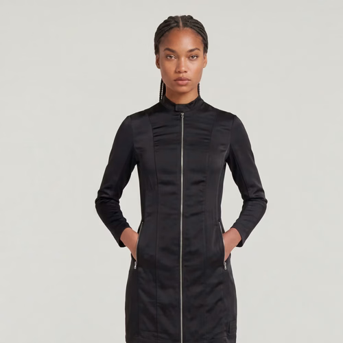 Robe Moto Fitted - Noir - Femmes - G-Star RAW - Modalova