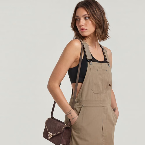 Robe Dungaree - Beige - Femmes - G-Star RAW - Modalova