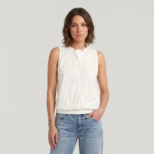 Top sans manches - Blanc - Femmes - G-Star RAW - Modalova