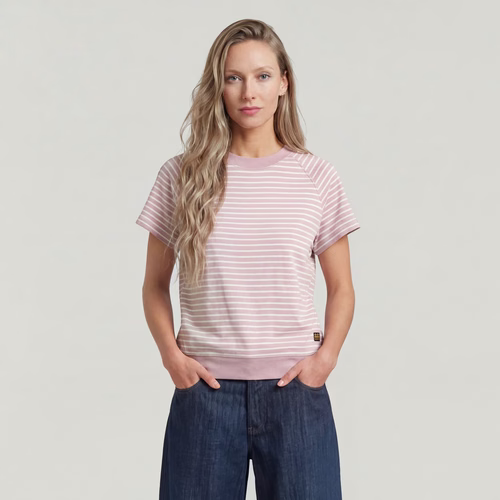 T-shirt Raglan - Rose - Femmes - G-Star RAW - Modalova