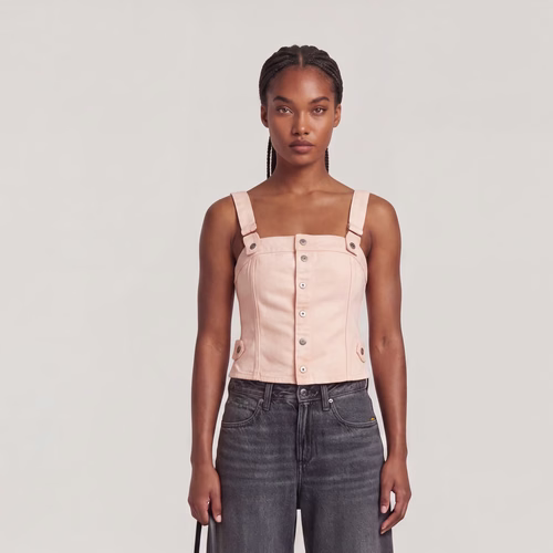 Bustier Top Detachable Straps - s - G-Star RAW - Modalova