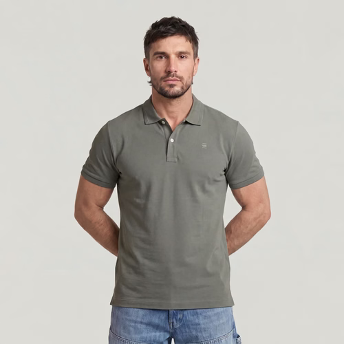 Polo Dunda Slim - Vert - Hommes - G-Star RAW - Modalova