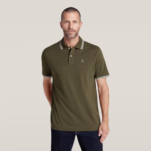 Polo Striped Collar Slim - s - G-Star RAW - Modalova