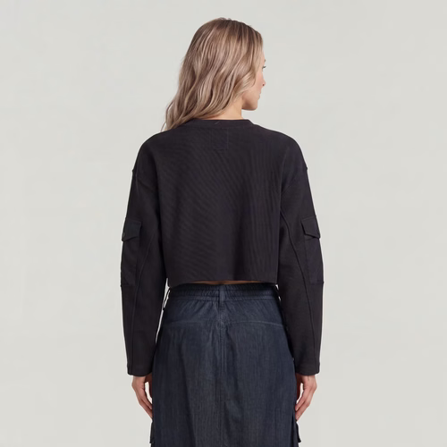 Sweat Multi Pocket Mix Loose Cropped - s - G-Star RAW - Modalova