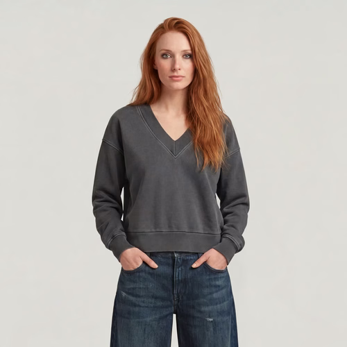 Sweat Washed Loose V - s - G-Star RAW - Modalova