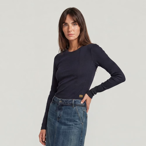 T-shirt A-Line Slim Rib - s - G-Star RAW - Modalova