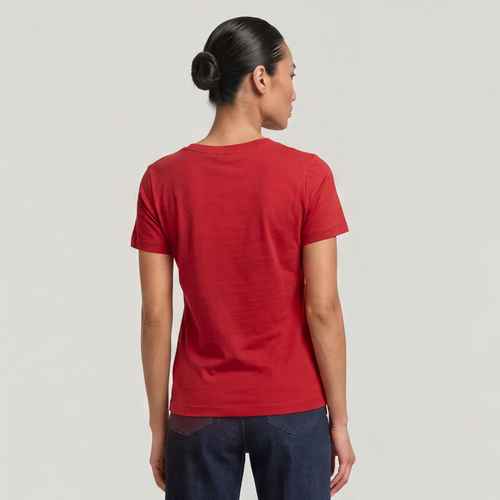 Top G-Script Shiny - Rouge - Femmes - G-Star RAW - Modalova
