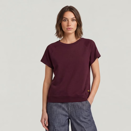 T-shirt Raglan - Rouge - Femmes - G-Star RAW - Modalova