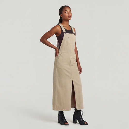 Robe Dungaree - Beige - Femmes - G-Star RAW - Modalova
