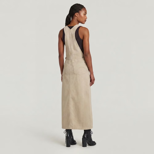 Robe Dungaree - Beige - Femmes - G-Star RAW - Modalova