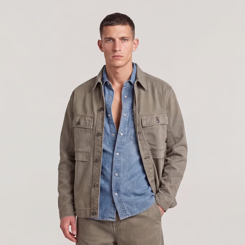Surchemise Mosa - Brun - Hommes - G-Star RAW - Modalova