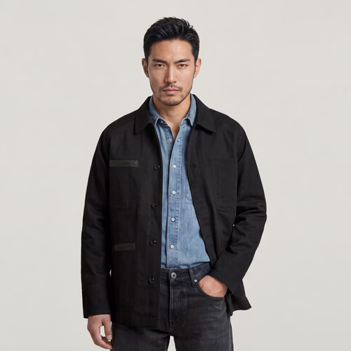 Veste Selvedge MN - Noir - Hommes - G-Star RAW - Modalova