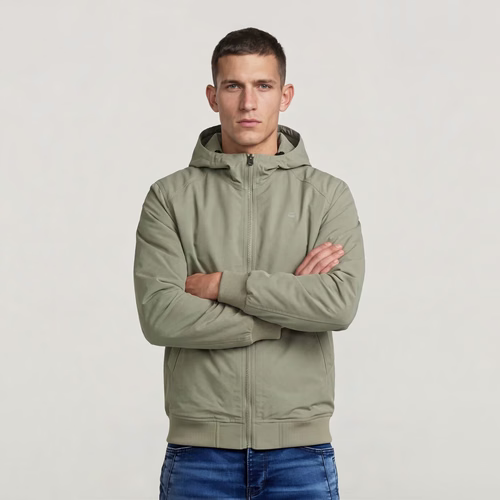 Veste Track Hooded - Beige - Hommes - G-Star RAW - Modalova