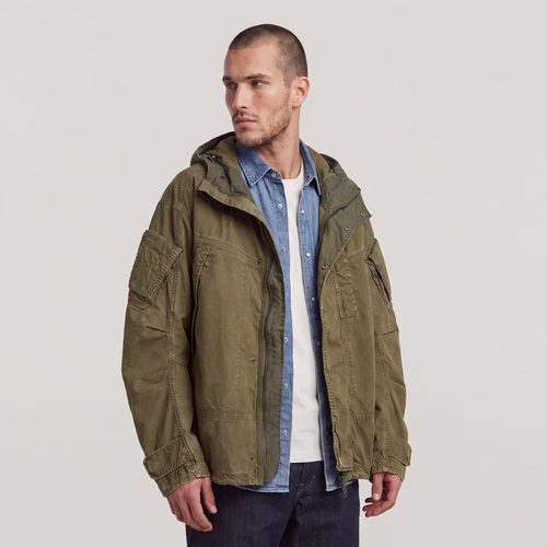 Parka en coton GA-1 - Vert - Hommes - G-Star RAW - Modalova