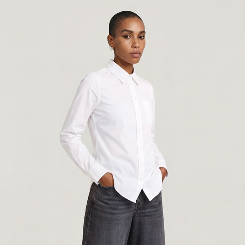 Chemise Slim Poplin Long Sleeve - s - G-Star RAW - Modalova