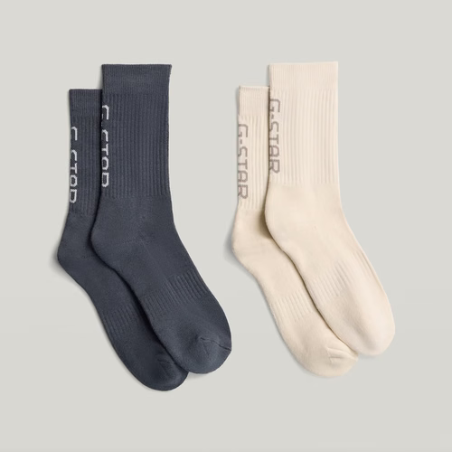 Lot de 2 paires de chaussettes Vertical Logo - s - G-Star RAW - Modalova