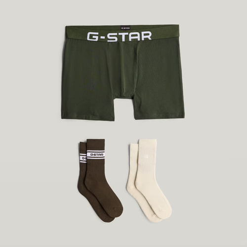 Paquet cadeau d’un boxer et de 2 paires de chaussettes 40-43 - s - G-Star RAW - Modalova