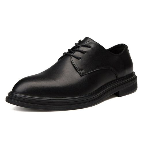 Men Comfy Microfiber Leather Business Dress Shoes - Newchic - Modalova