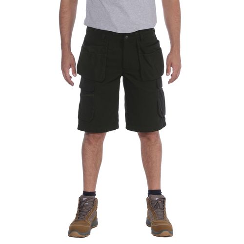 S Pantalon Cargo - relaxed 12" steel rugged flex™ ripstop cargo short - Noir - W30 - Carhartt - Modalova